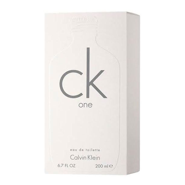 Eau de toilette Calvin Klein Ck One 200ml unisex