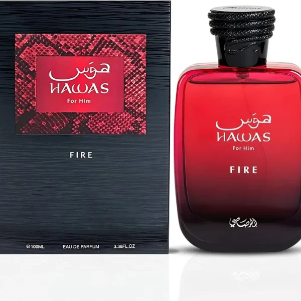 Perfume Hawas Fire para Hombre de Rasasi EDP 100ML